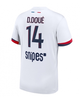 Billige Fotballdrakt Paris Saint-Germain Desire Doue #14 Replika Bortedrakt 2025-26 Kortermet Billige Fotballdrakt Paris Saint-Germain Desire Doue #14 Replika Bortedrakt 2025-26 Kortermet